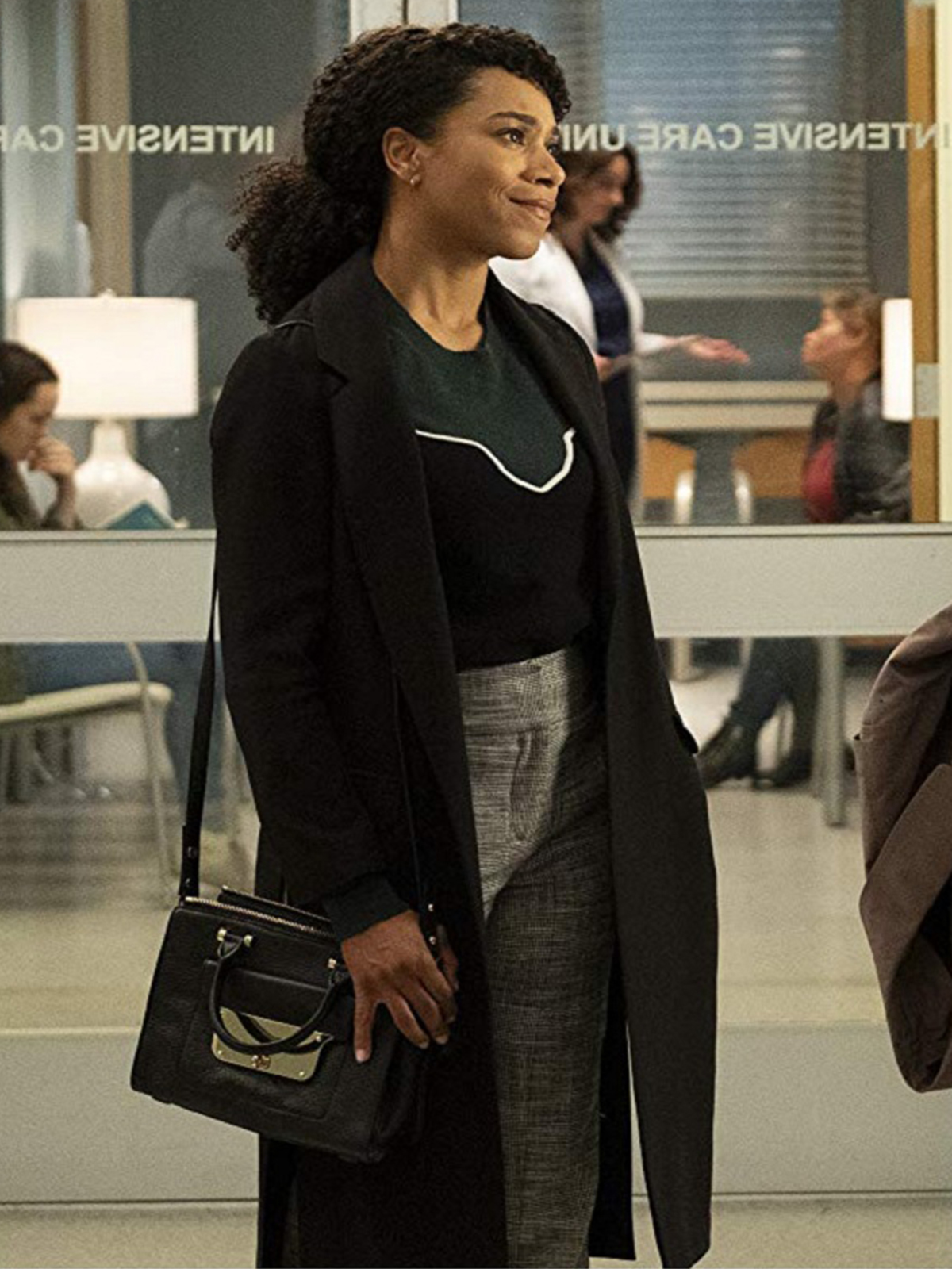 Justin Chambers Kelly McCreary Long Jacket