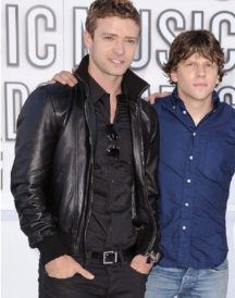 Justin Timberlake Black Bomber Jacket