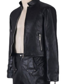 K Dash Kof 99 Biker Black Jacket