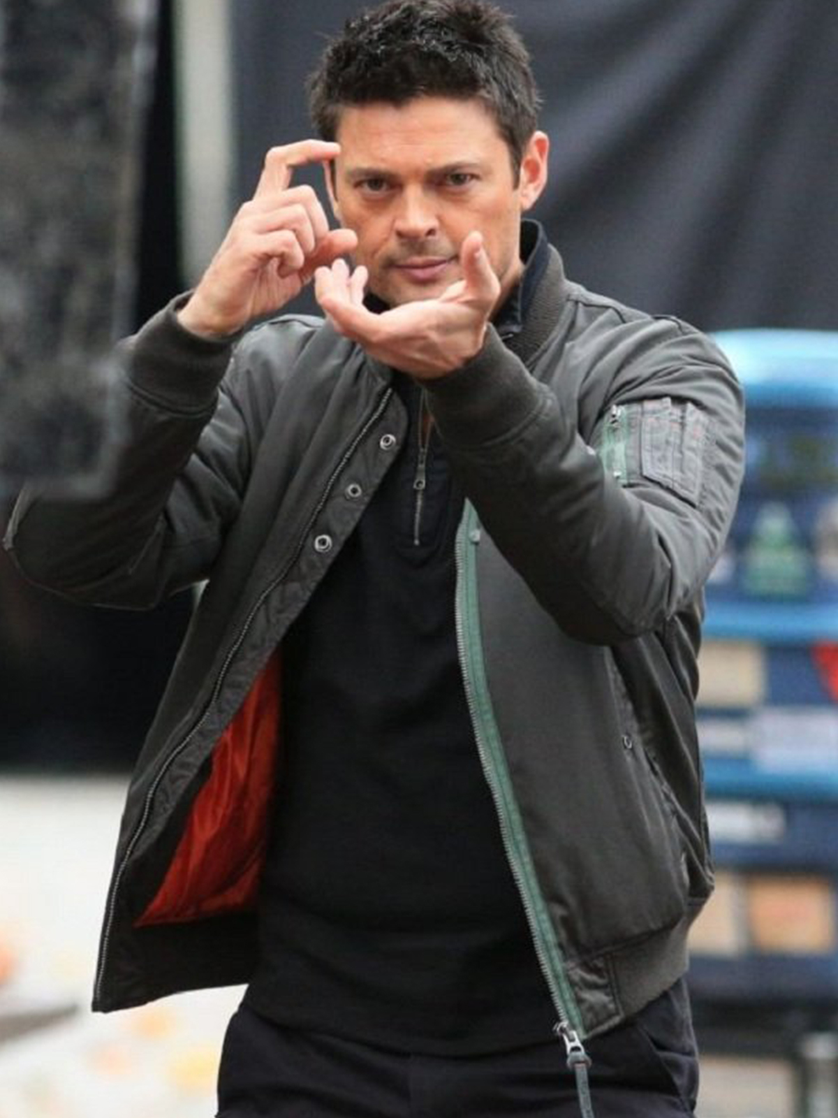 Karl Urban Almost Human Series Jacket