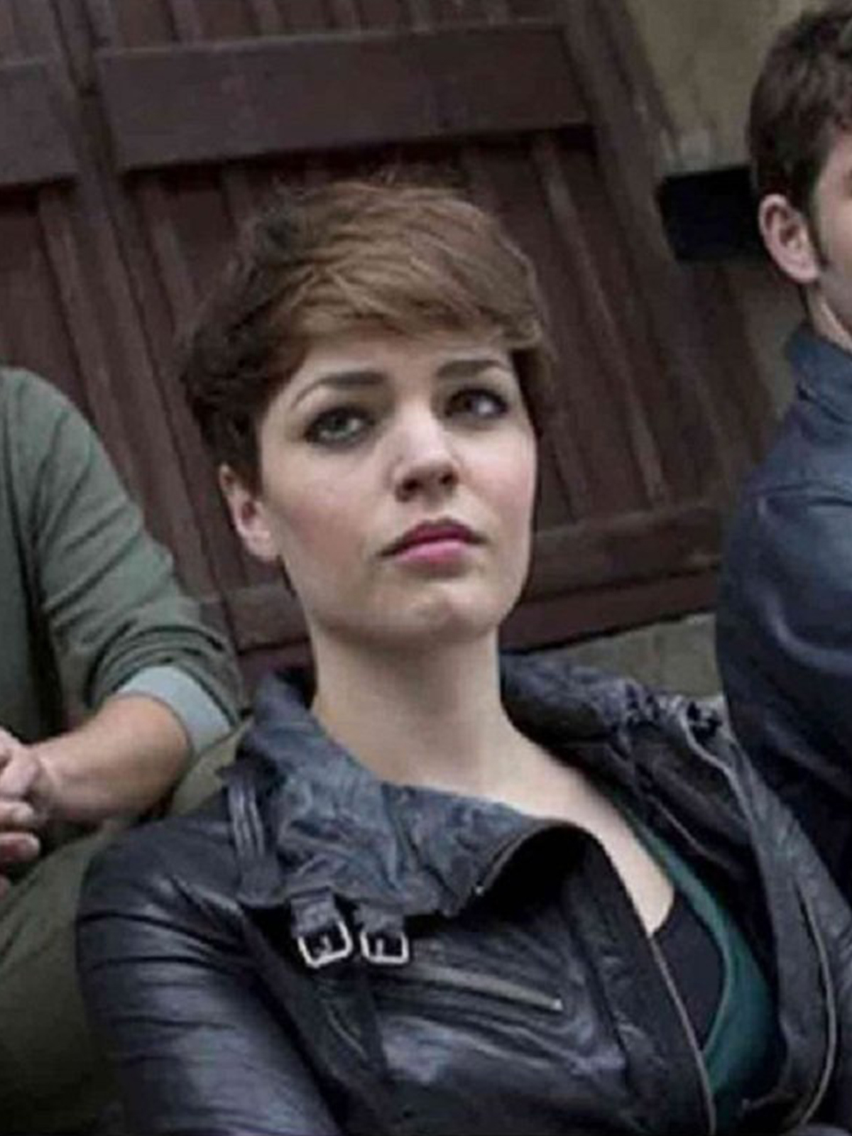 Kate Bracken Being Human Black Leather Jacket