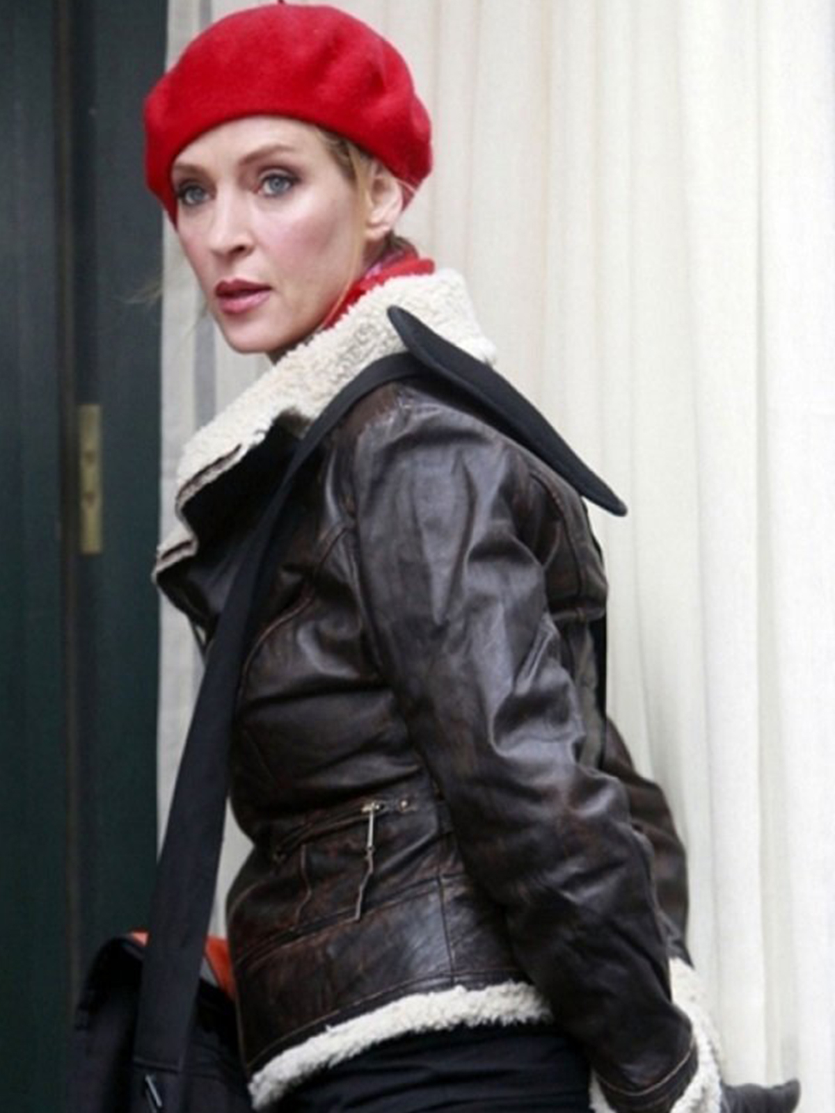 Katharine McPhee Shearling Jacket