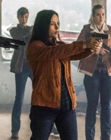 Katherine Ramdeen Supernatural Brown Cotton Jacket