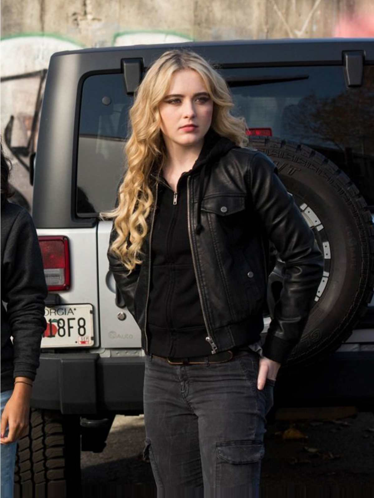 Kathryn Newton Supernatural Leather Jacket