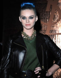 Katy Perry Stylish Black Biker Jacket