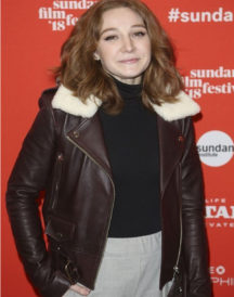 Kayli Carter Private Life Fur Leather Jacket