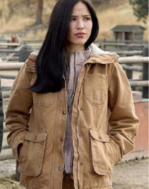 Kelsey Asbille Monica Dutton Yellowstone Jacket