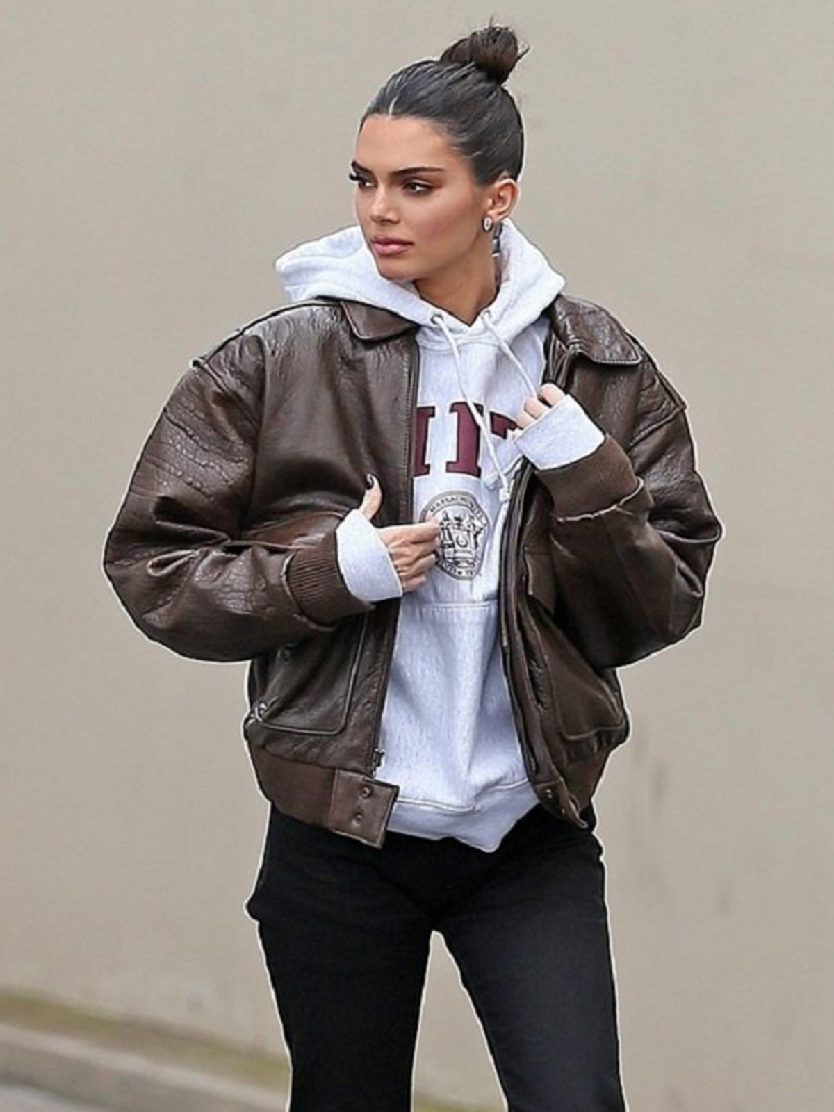 Kendall Jenner Leather Jacket