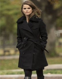 Keri Russell The Americans Stylish Black Coat