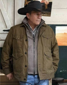 Kevin Costner John Dutton Yellowstone Season 2 Jacket