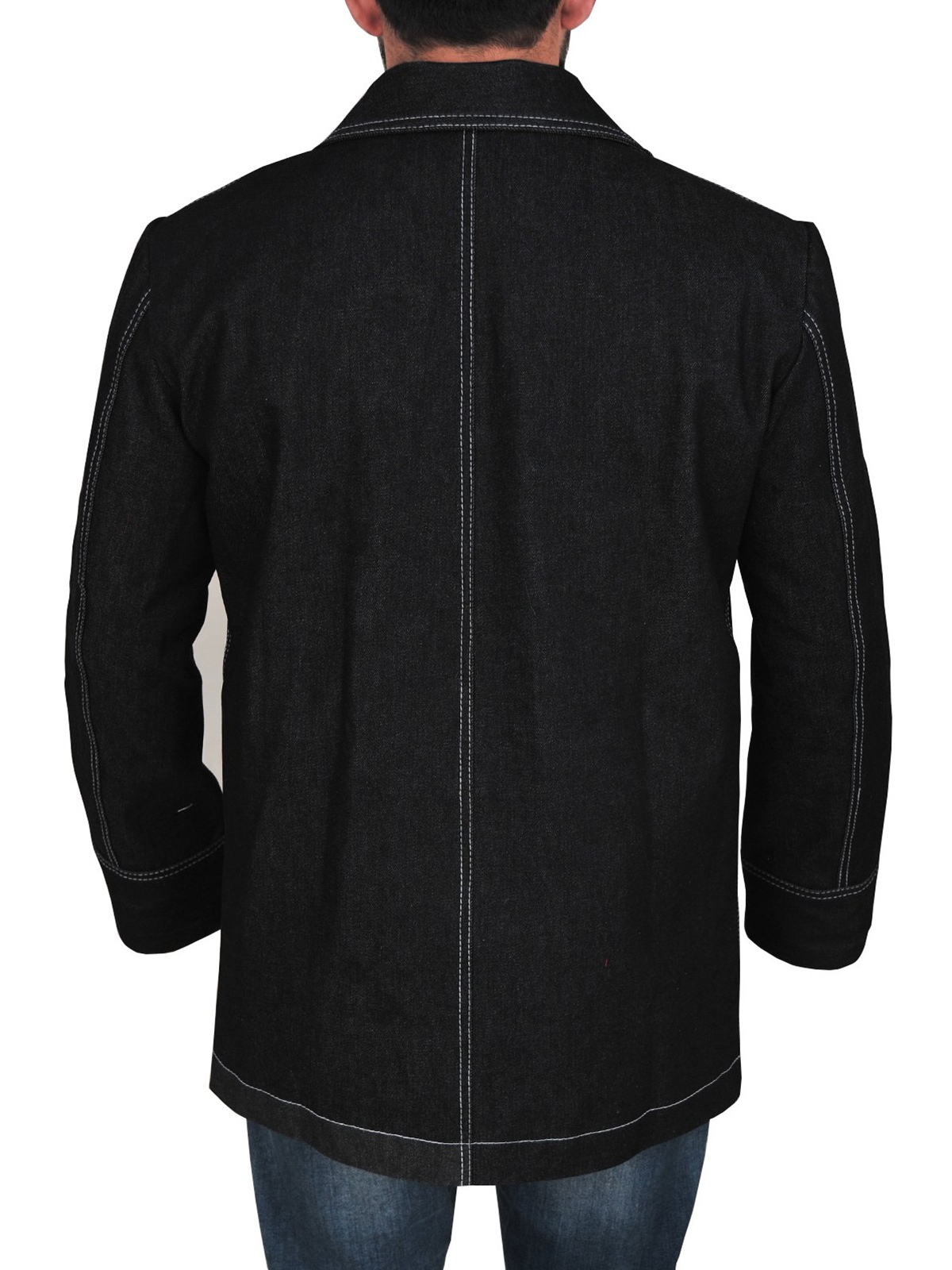 Killing Eve Kim Bodnia Stylish Black Coat