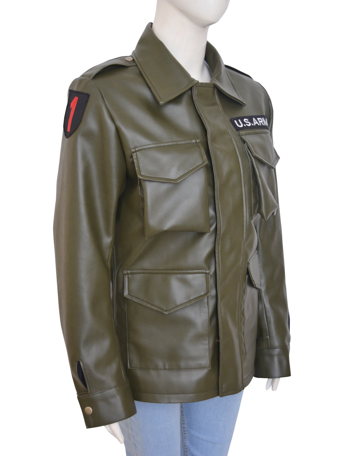 Kim Kardashian Army Green Jacket