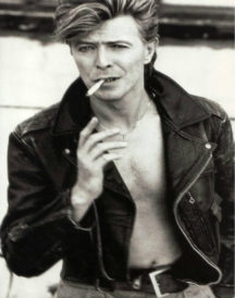 Singer David Bowie Stylish Design Biker Leather Jacket