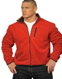 WWE John Cena Red Fleece Jacket