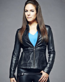 Anna Silk Lost Girl TV Series Leather Jacket