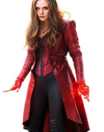Avengers Captain America Civil War Scarlet Witch Vest Coat