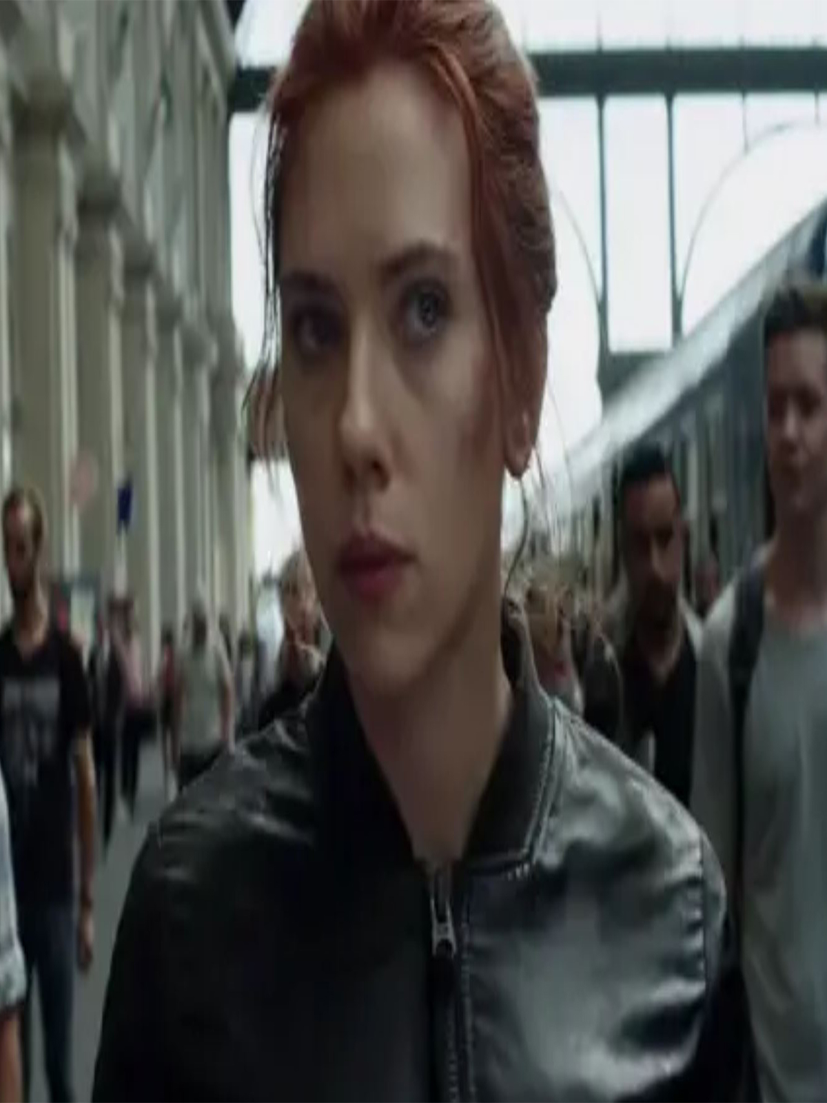 Black Widow 2020 Johansson Leather Jacket