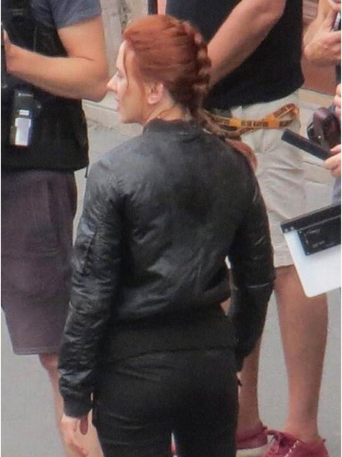 Black Widow 2020 Johansson Leather Jacket