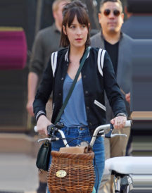 Brave Dakota Johnson Quality Black Jacket