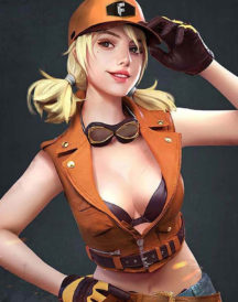 Free Fire Leather Vest