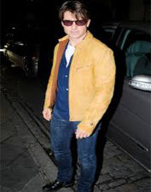 Knight And Day Movie Cruise Leather Jacket