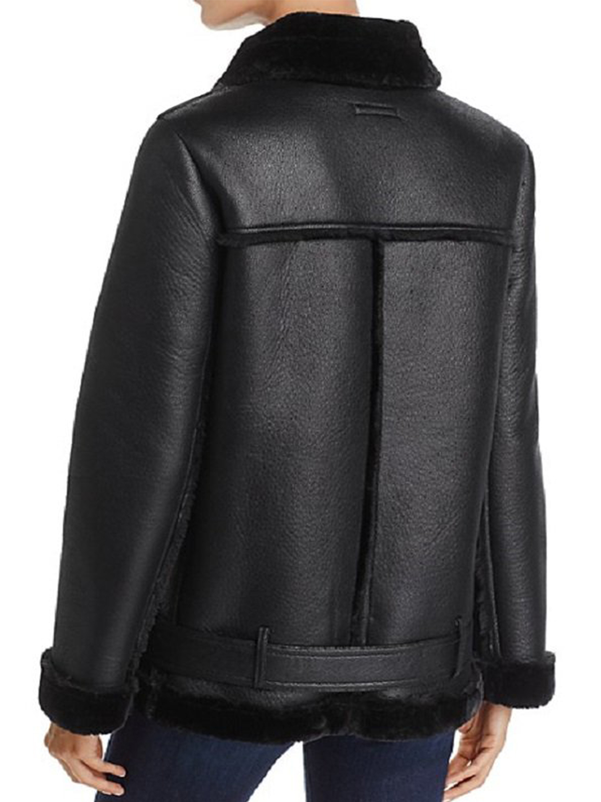 Lesley-Ann Brandt Shearling Jacket