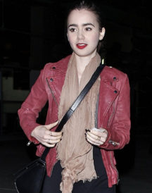 Lily Collins 2 Jacket