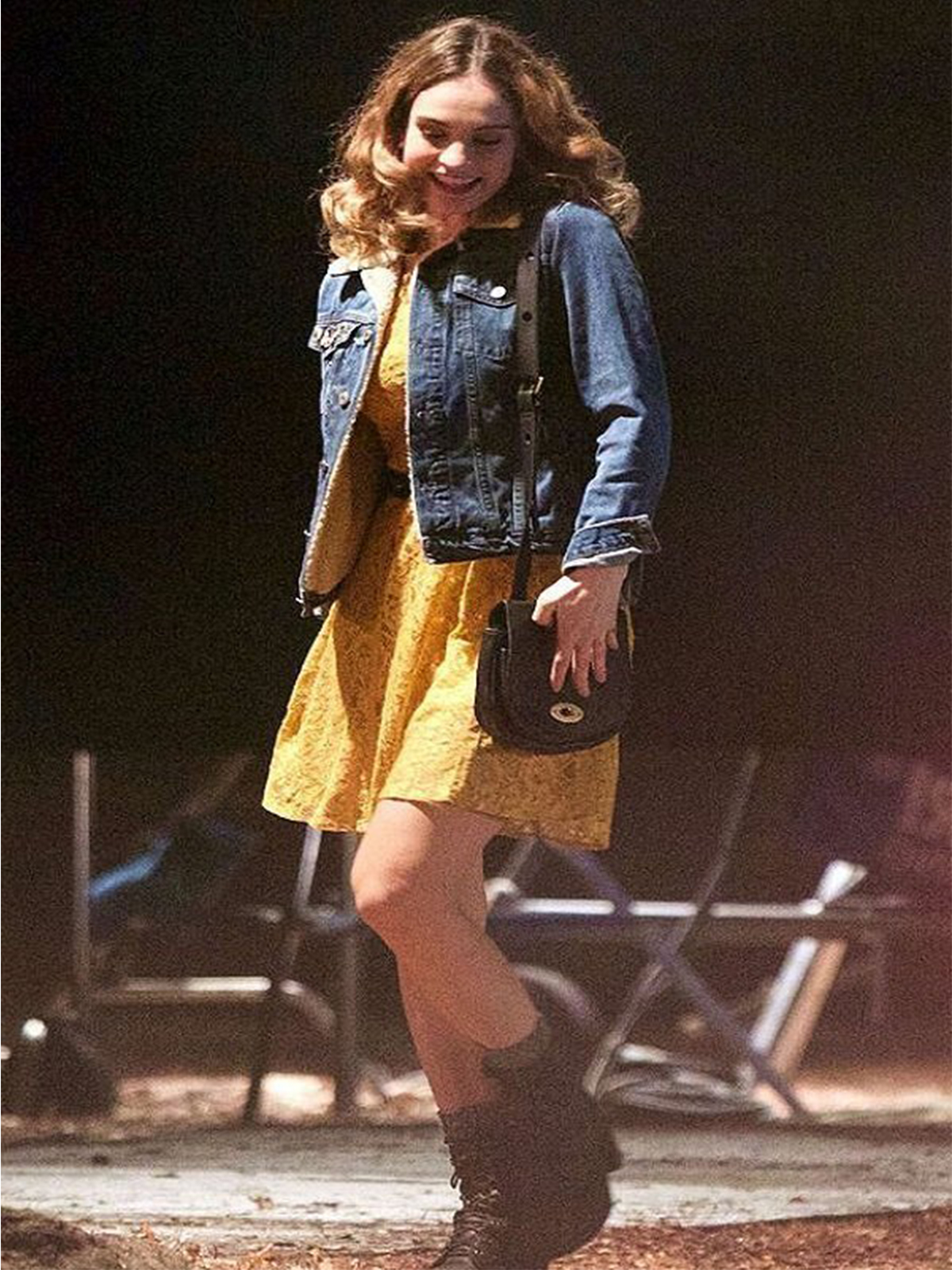 Lily James Baby Blue Jacket