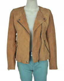 Linda Cardellini Dead to Me Suede Jacket Linda Cardellini Dead to Me Suede Jacket