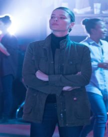 Lucifer Series Chloe Decker Green Jacket