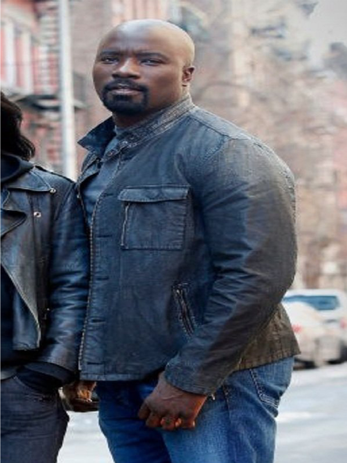 Luke Cage Defenders Biker Jacket