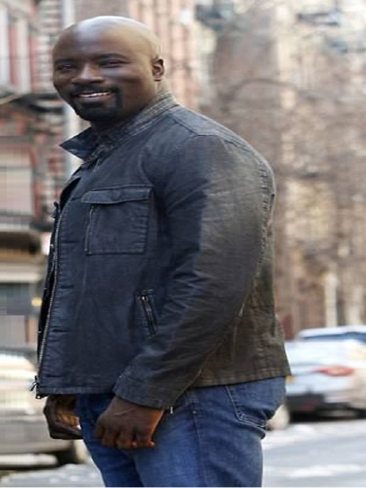 Luke Cage Defenders Biker Jacket