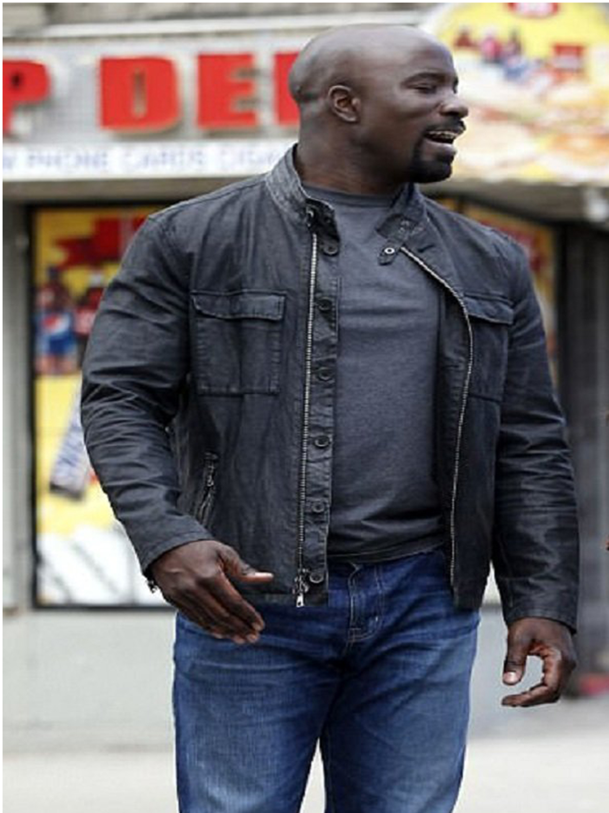 Luke Cage Defenders Biker Jacket