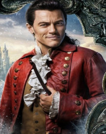 Luke Evans Beauty and Beast Leather Coat