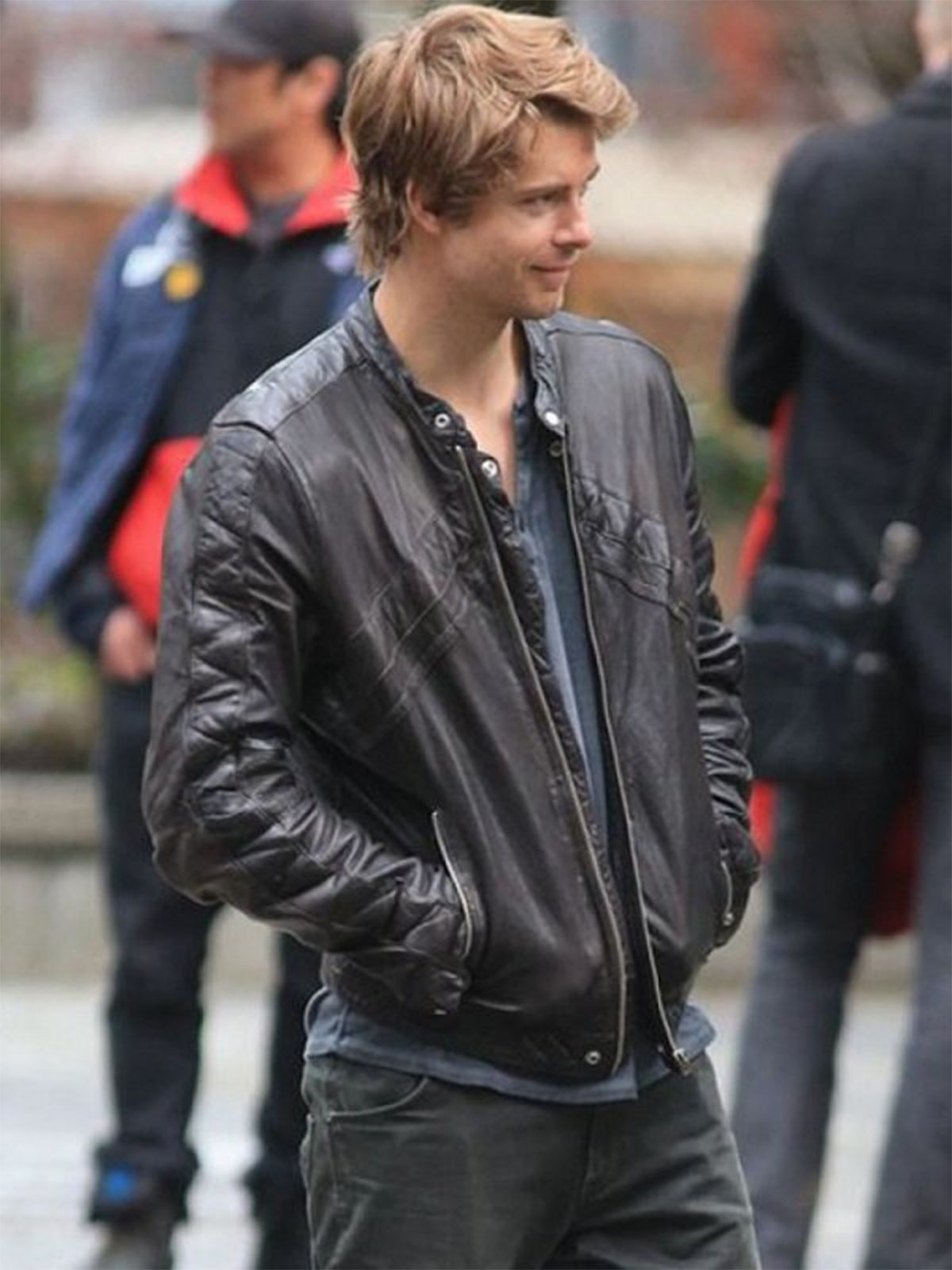 Luke Mitchell The Tomorrow People Leather Jacket