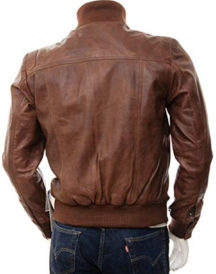 MEN’S SOFT LAMBSKIN BOMBER JACKET
