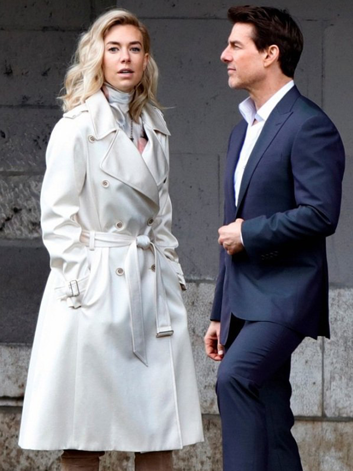 MI6 Fallout Vanessa Kirby Double Coat
