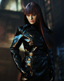 Malin Akerman Watchmen TV Series Trench Coat