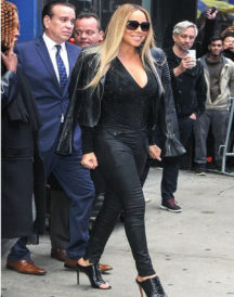 Mariah Carey Design Leather Jacket