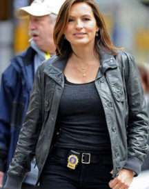 Mariska Hargitay Law & Order Leather Jacket