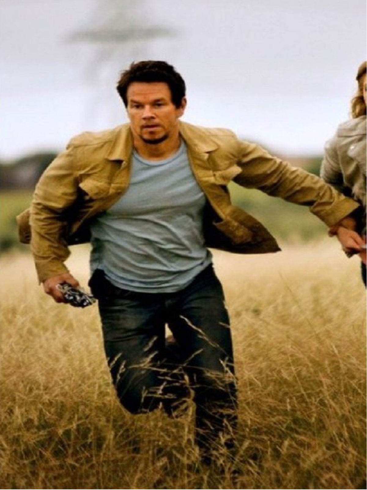 Mark Wahlberg Transformers Brown Cotton Jacket