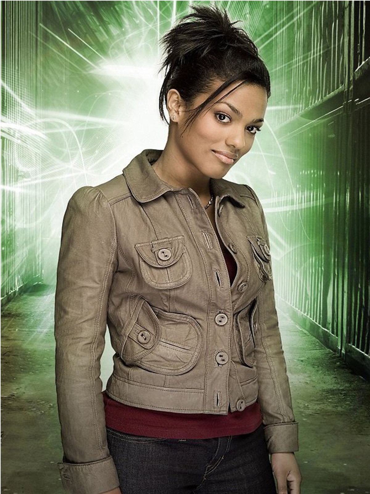Martha Jones Stylish Grey Jacket
