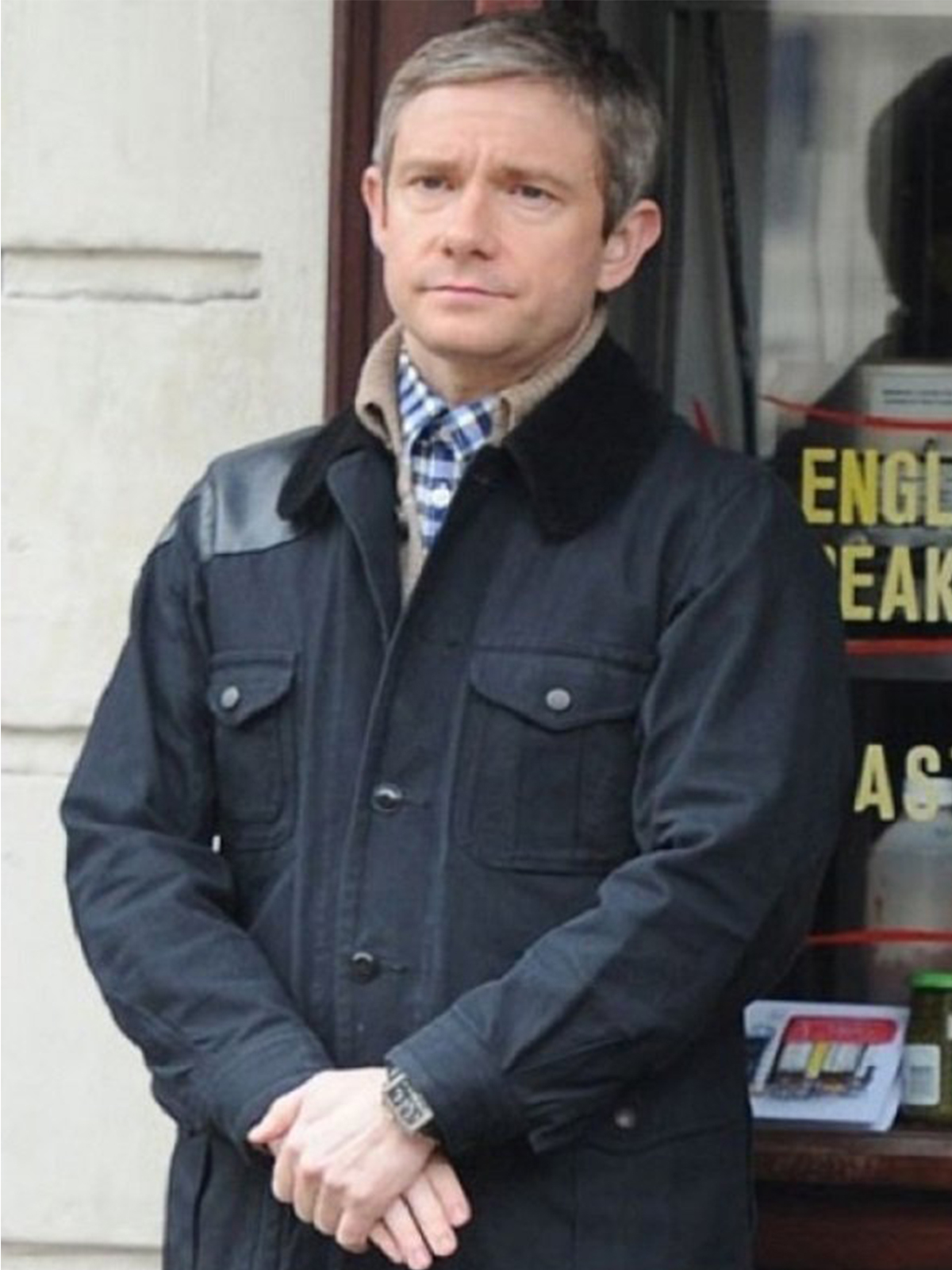 Martin Freeman Sherlock Drama Jacket