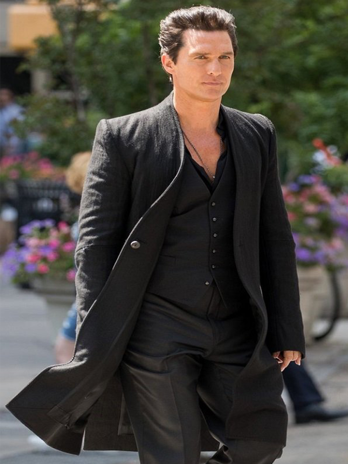 Matthew McConaughey Dark Coat