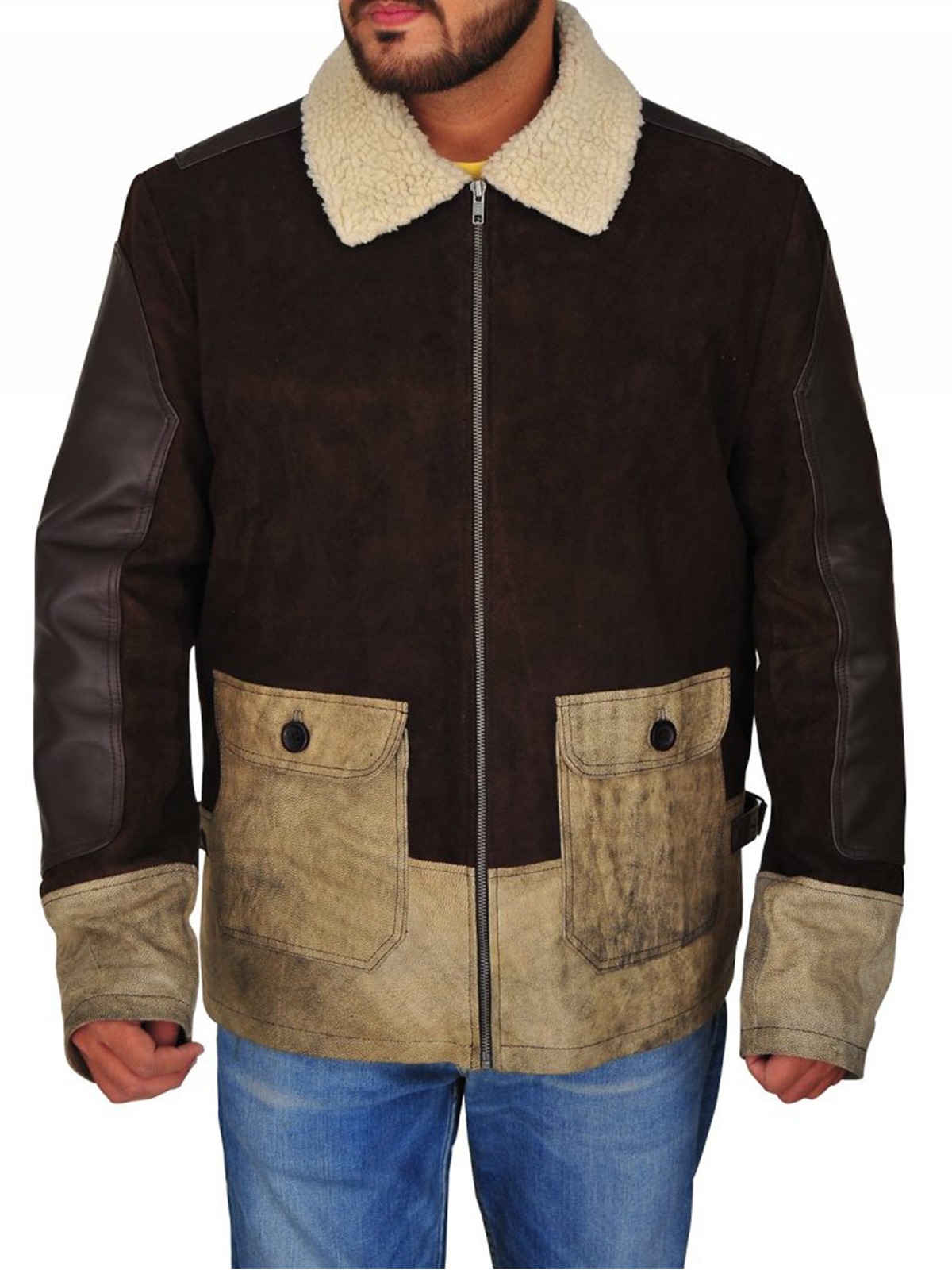 Maze Runner Newt Fur Jacket