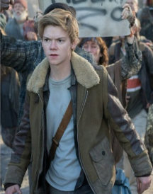 Maze Runner Newt Fur Jacket