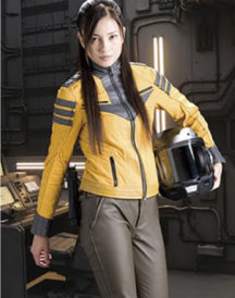 Meisa Kuroki Space Battleship Yamato Leather Jacket