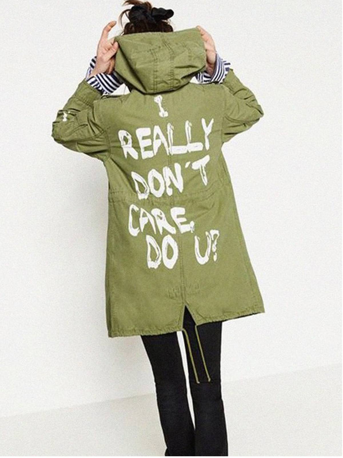 Melania Trump I Really Dont Care Do Coat