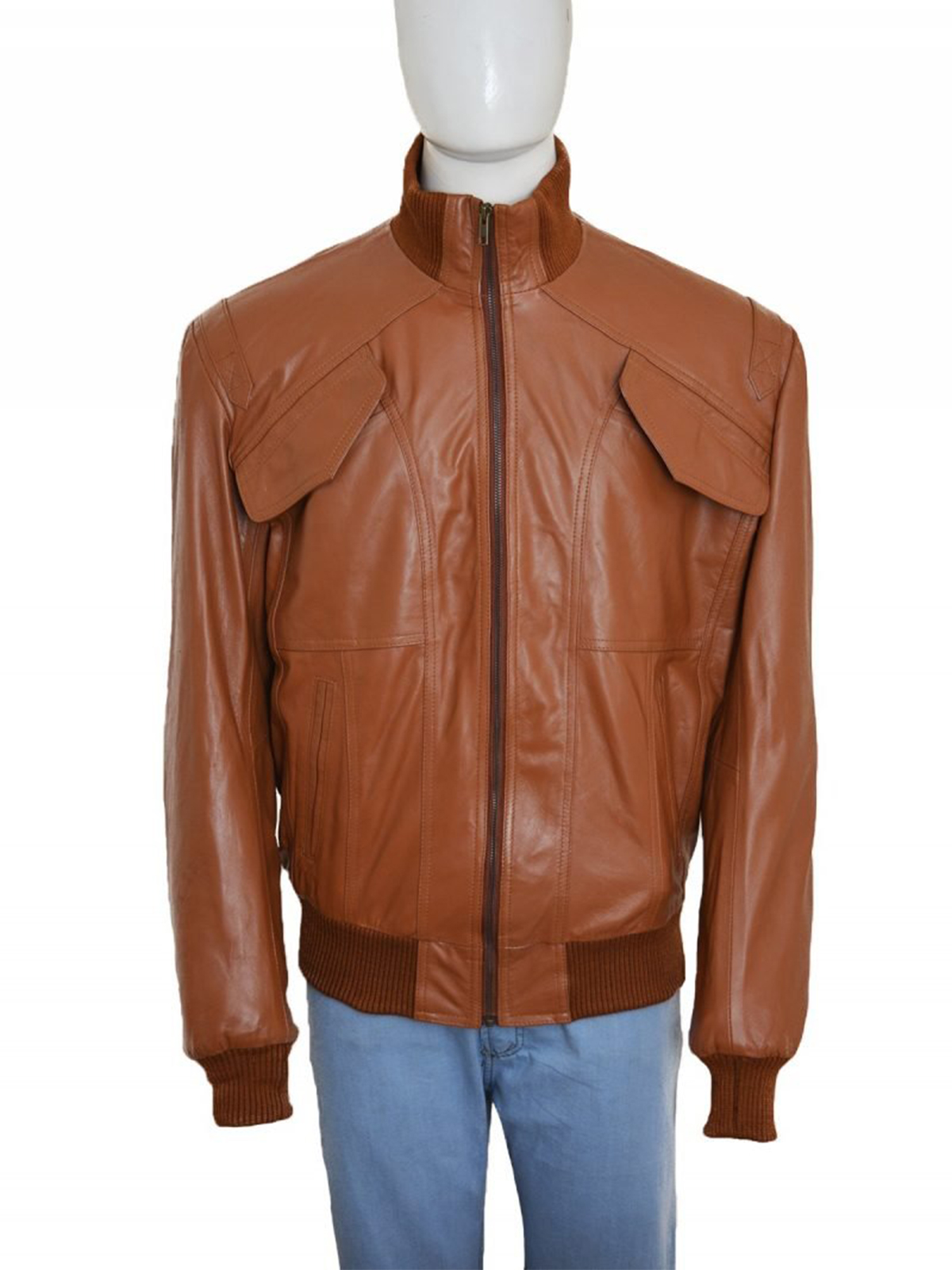 Men 4 Pockets Bomber Jacket