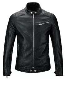 Men Skull Motorcycle Jacket